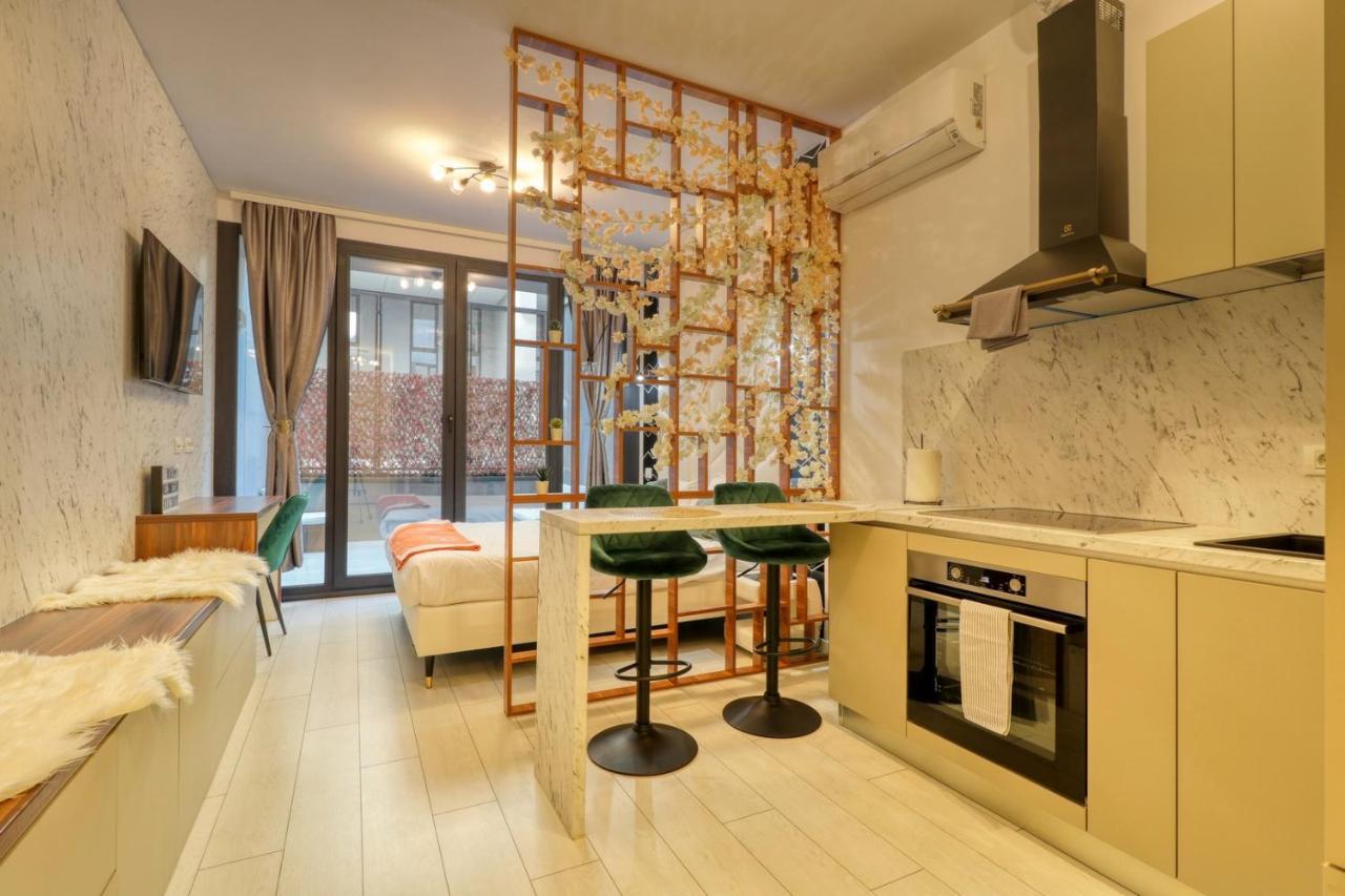Herastrau Luxury Studios บูคาเรสต์ ภายนอก รูปภาพ