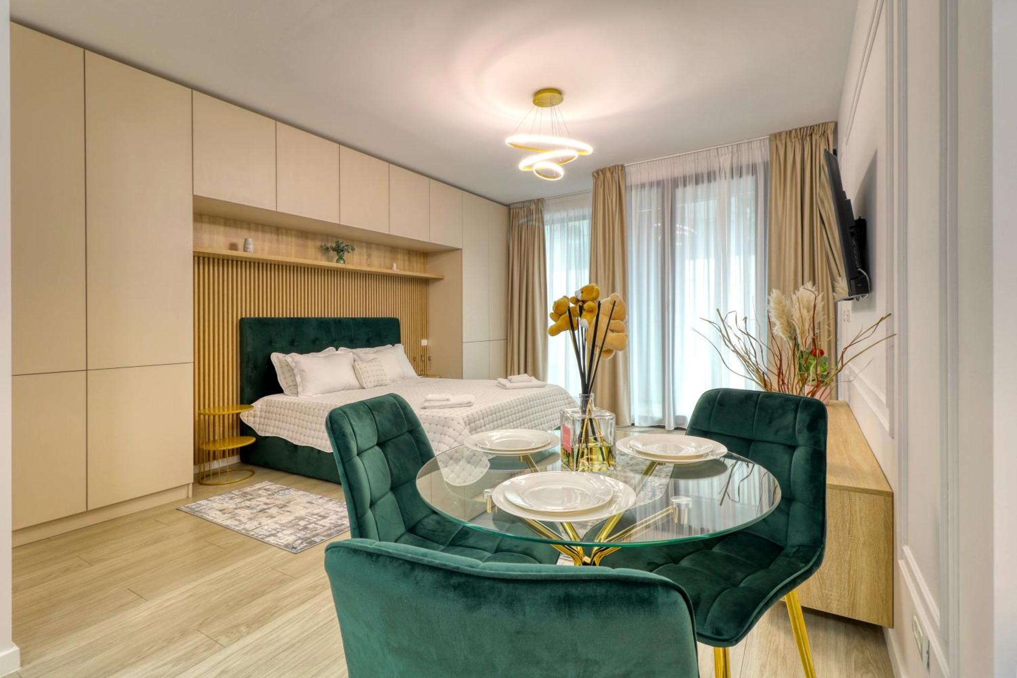 Herastrau Luxury Studios บูคาเรสต์ ภายนอก รูปภาพ