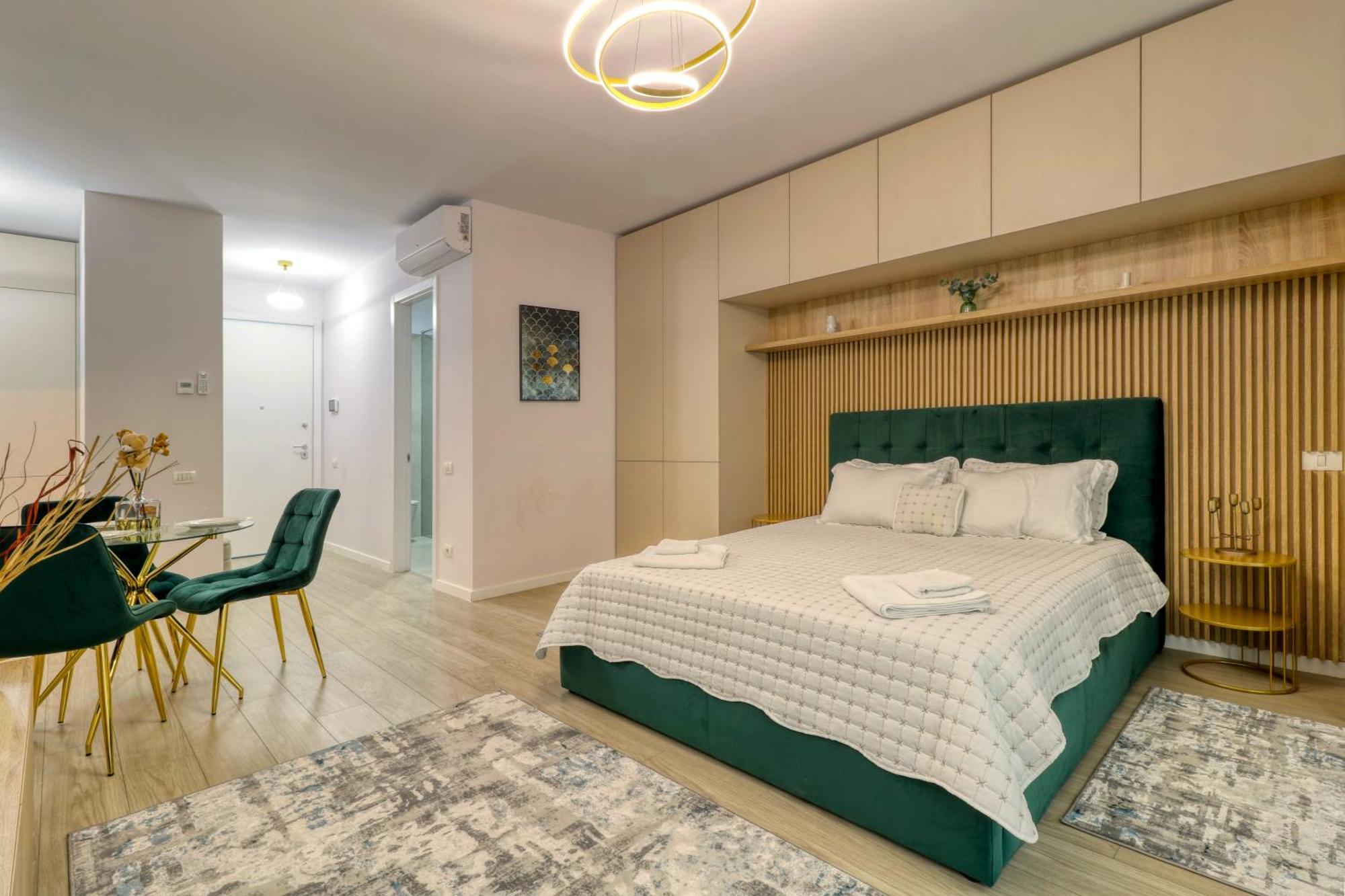 Herastrau Luxury Studios บูคาเรสต์ ภายนอก รูปภาพ