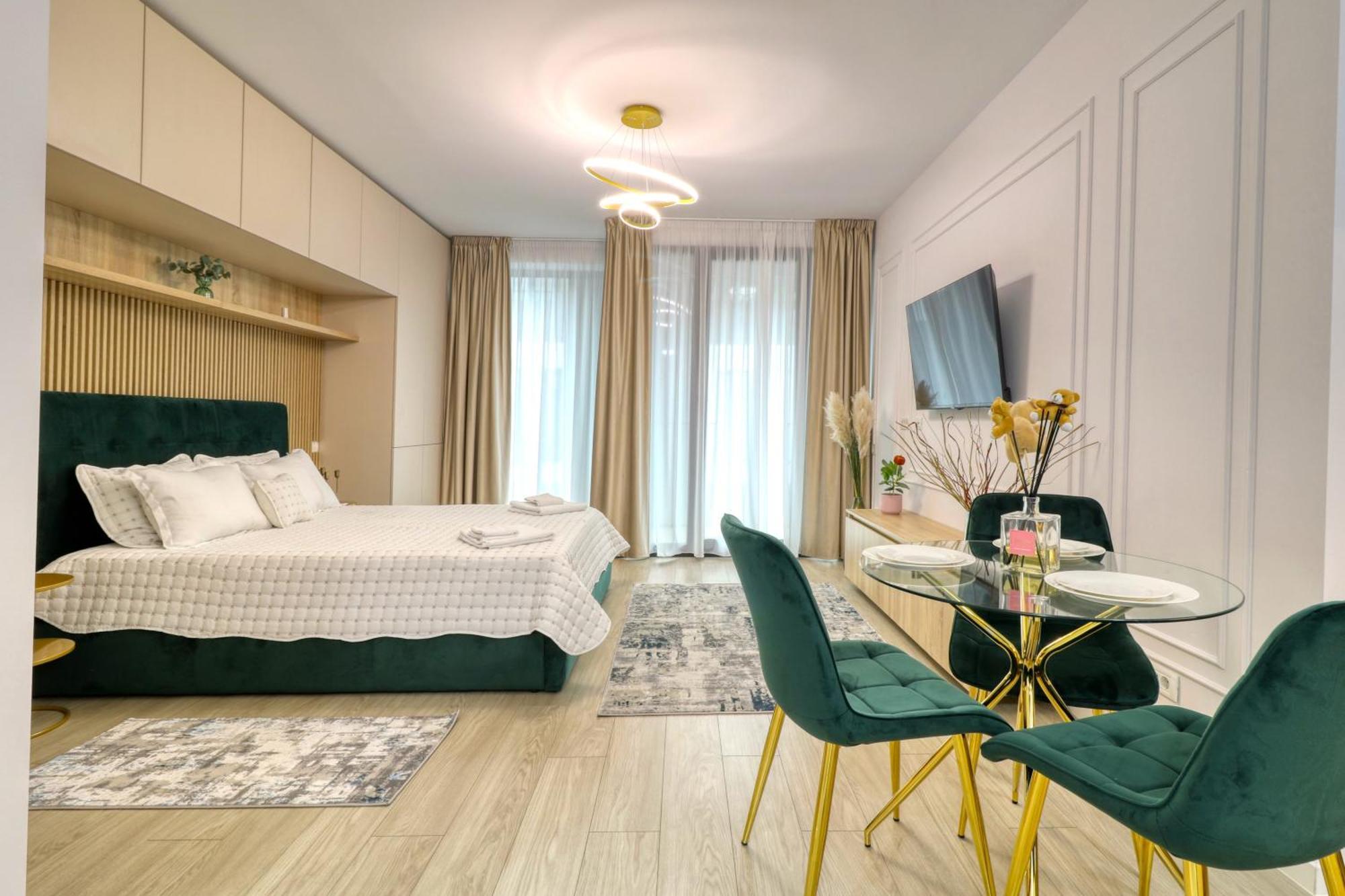 Herastrau Luxury Studios บูคาเรสต์ ภายนอก รูปภาพ